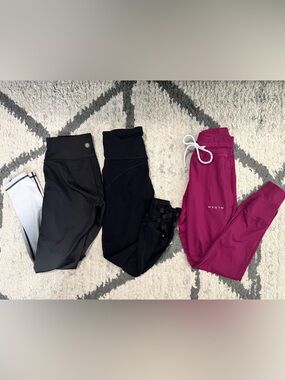 Lot of 2 Athleta Leggings and 1 Jogger